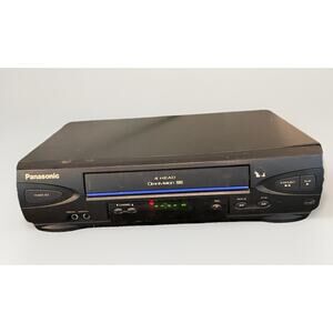 Panasonic Blue Line PV-V4022 VCR 4 Head VHS Player Recorder - No Remote - Tested